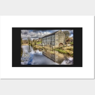 Mill on the Fleet HDR Gatehouse of Fleet Dumfries Galloway Photo Posters and Art